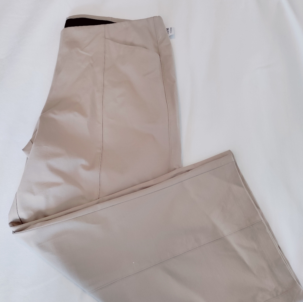 Old Navy Khaki Wide Leg Pants